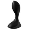 Plug vibrant Backdoor Lover Satisfyer 8 x 3cm Noir