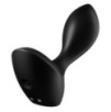 Plug vibrant Backdoor Lover Satisfyer 8 x 3cm Noir