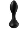 Plug vibrant Backdoor Lover Satisfyer 8 x 3cm Noir
