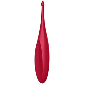 Stimulateur Twirling Fun Satisfyer 17cm Rouge- 100% Clitoris en stock sur Fun et plaisirs