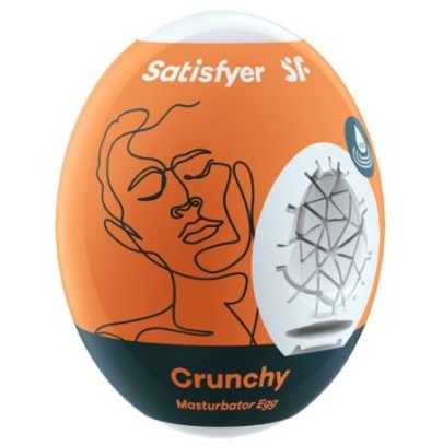 Oeuf de masturbation Satisfyer Crunchy- Masturbateurs Oeufs en stock sur Fun et plaisirs