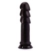 Anal Ripples Gode XXL 26 x 6.5 cm Noir