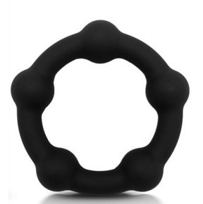 Cockring silicone Wake Up 35mm Noir- Cockrings Flexibles en stock sur Fun et plaisirs