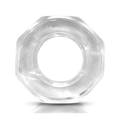 Cockring souple Polygon Transparent- Cockrings Flexibles en stock sur Fun et plaisirs