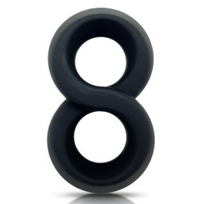 Ballstretcher souple Doble Rings Noir- Ballstretchers Souples en stock sur Fun et plaisirs