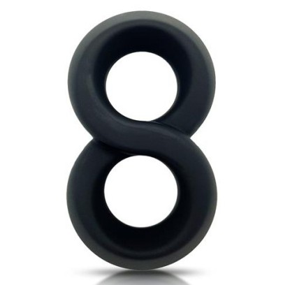 Ballstretcher souple Doble Rings Noir- Ballstretchers Souples en stock sur Fun et plaisirs