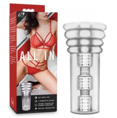 Masturbateur Transparent All In- Masturbateurs en stock sur Fun et plaisirs