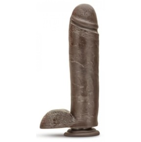 Gode réaliste Mr Mister Dr Skin 22 x 6cm Marron- Godes Réalistes en stock sur Fun et plaisirs