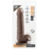 Gode réaliste Basic Up Dr Skin 14 x 3.5cm Marron Marron