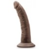 Gode réaliste Cock Long Dr Skin 17 x 4cm Marron