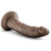 Gode réaliste Cock Long Dr Skin 17 x 4cm Marron