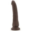 Gode réaliste Cock Star Dr Skin 20  x4cm Marron