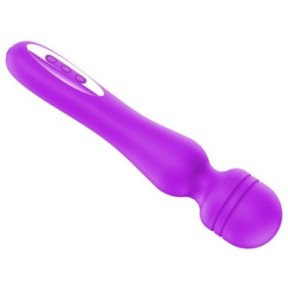 Vibromasseur Wand Genius Violet - Tête 41mm- Wands Classiques en stock sur Fun et plaisirs