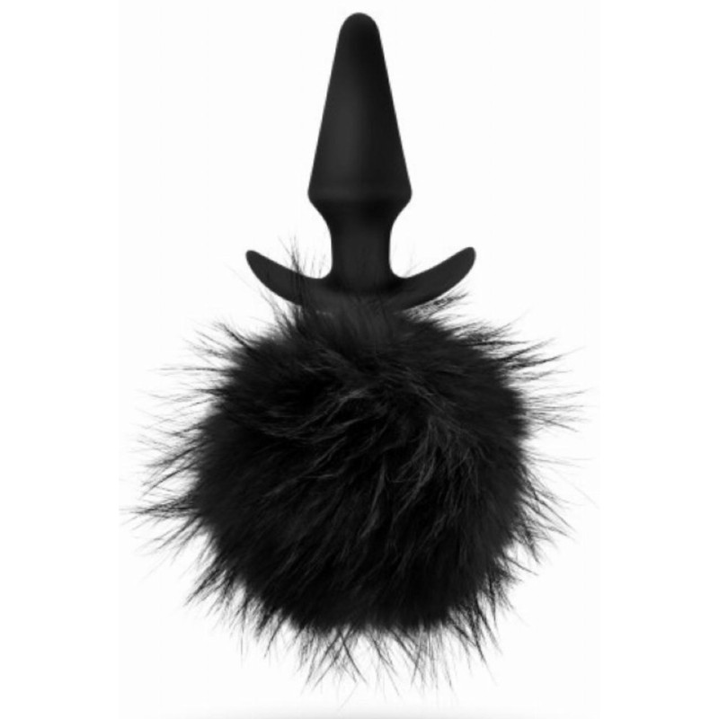 Plug Pompon Anal Adventures Rabbit Tail 9  x 3.5cm