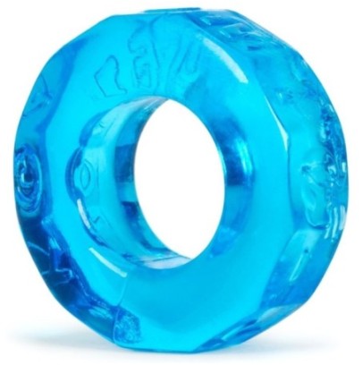 Cockring Sprocket Bleu Ice- Cockrings Flexibles en stock sur Fun et plaisirs