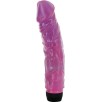 Gode vibrant Jelly Vibrator Violet 19 x 4.6 cm