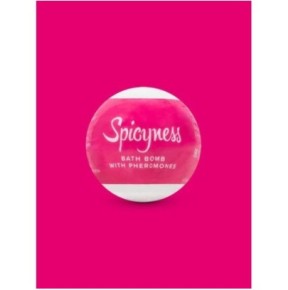 Boule de bain effervescente Spicyness Rose- GEL DOUCHE en stock sur Fun et plaisirs