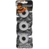 Pack de 3 mini cockrings Oxballs transparents