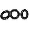 Lot de 3 cockrings Willy Rings Noir