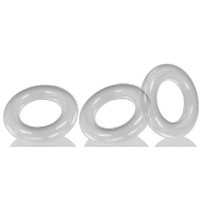 Lot de 3 cockrings Willy Rings Transparents- Cockrings Flexibles en stock sur Fun et plaisirs