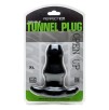 Double Tunnel Plug Noir Extra-Large 14 x 7.6cm