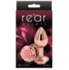 Plug Bijou REAR S 6 x 2.7cm Rose-Rose