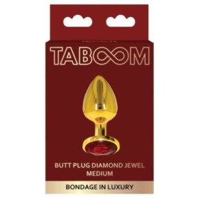 Plug bijou anal Jewel Taboom 7.5 x 3.3cm