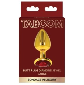 Plug bijou anal Jewel Taboom 8 x 4cm