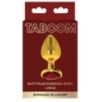 Plug bijou anal Jewel Taboom 8 x 4cm