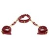 Collier D-Ring avec Menottes de poignets Taboom Rouge