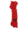 Corde de bondage Taboom 5M - 7mm Rouge