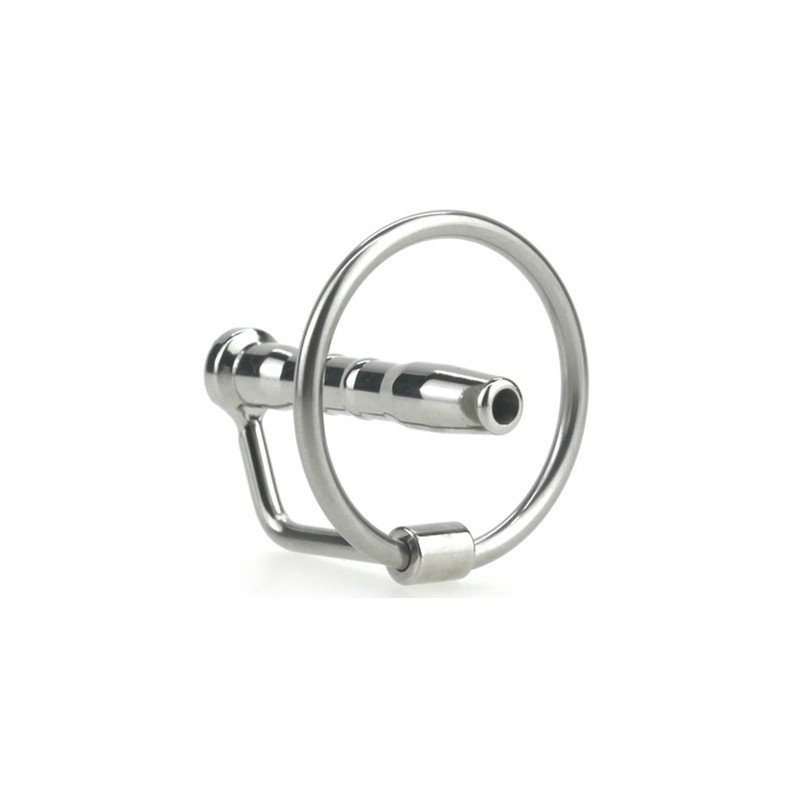 Plug d'urètre percé Cum Eject 4cm - Diamètre 7mm