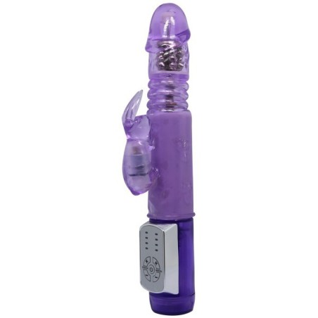 Rabbit Vibrant Mister Up and Down Violet - Rabbits Vibrants en stock sur Fun et plaisirs