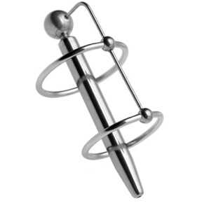 Plug d'urètre percé Longy 8cm - Diamètre 5.5 à 8mm- Plugs Urètre Percé en stock sur Fun et plaisirs