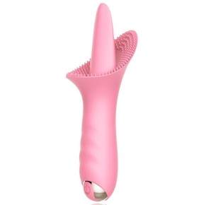 Stimulateur pour anulingus Titan Flow Rose- 100% Clitoris en stock sur Fun et plaisirs