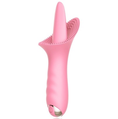 Stimulateur pour anulingus Titan Flow Rose- 100% Clitoris en stock sur Fun et plaisirs