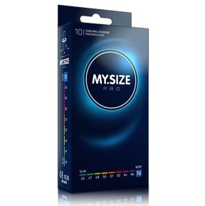 Préservatifs My Size 72mm x10- PRESERVATIF MY SIZE en stock sur Fun et plaisirs