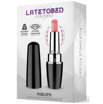 Stimulateur de clitoris Viblips 9.5 x 2.5cm Noir