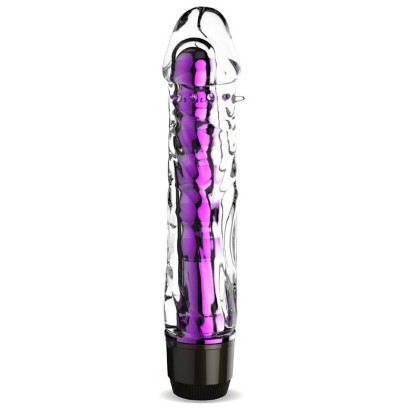 Gode vibrant Chris 14 x 3.3cm Violet- Godes Vibrants en stock sur Fun et plaisirs