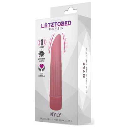 Stimulateur de clitoris Nyly 13 x 2.5cm Rose