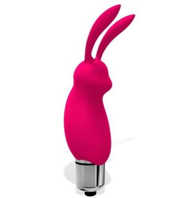 Stimulateur de clitoris Rabbit Hopye 10 x 3cm Rose- Mini Vibros en stock sur Fun et plaisirs