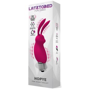 Stimulateur de clitoris Rabbit Hopye 10 x 3cm Rose