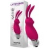 Stimulateur de clitoris Rabbit Hopye 10 x 3cm Rose