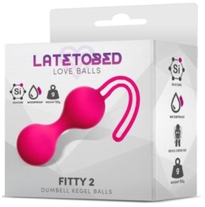 Boules de Kegel Fitty 2 Rose 3cm - Poids 52gr