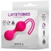 Boules de Kegel Fitty 2 Rose 3cm - Poids 52gr