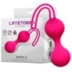 Boules de Kegel Fitty 2 Rose 3cm - Poids 52gr