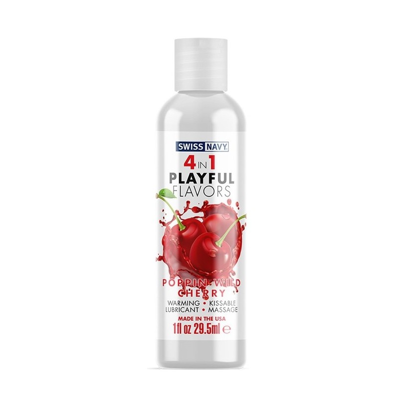 Lubrifiant comestible Playful Cerise 30ml Lubrifiant comestible Playful Cerise 30ml