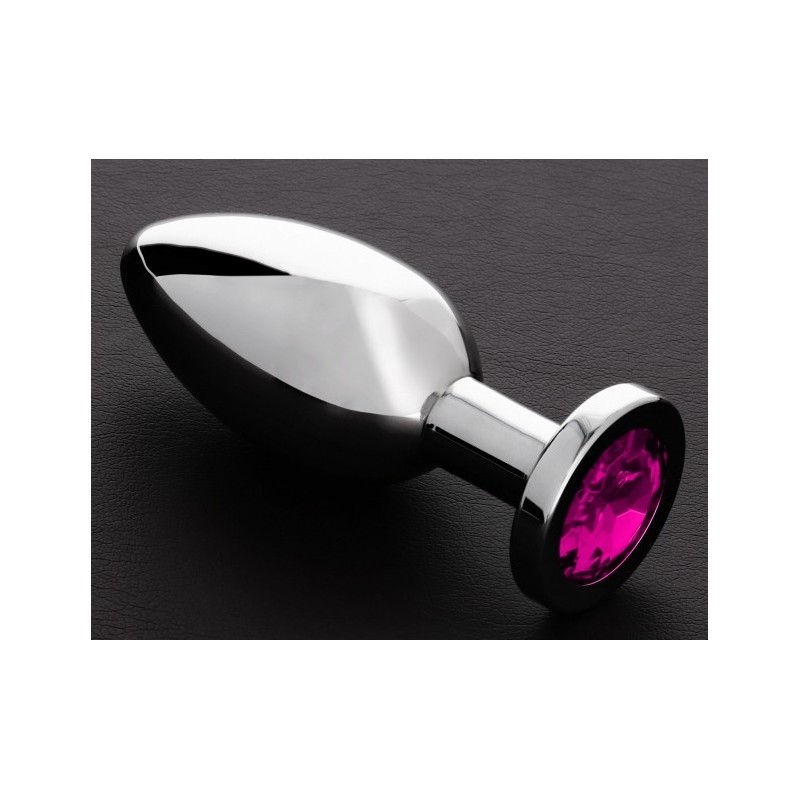 Plug bijou anal Butty L 9 x 3.8cm Rose