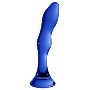 Gode en verre Gallant Bleu 16 x 3.4cm- Godes en Verre en stock sur Fun et plaisirs