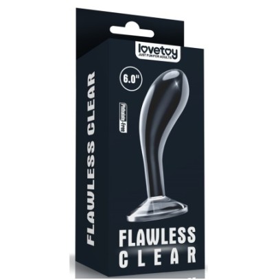 Plug Curve Flawless 13 x 4.3cm Transparent